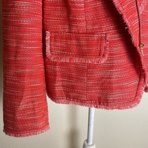Chico’s - Textured Fringe Jacket - EUC - Picture 6 of 11